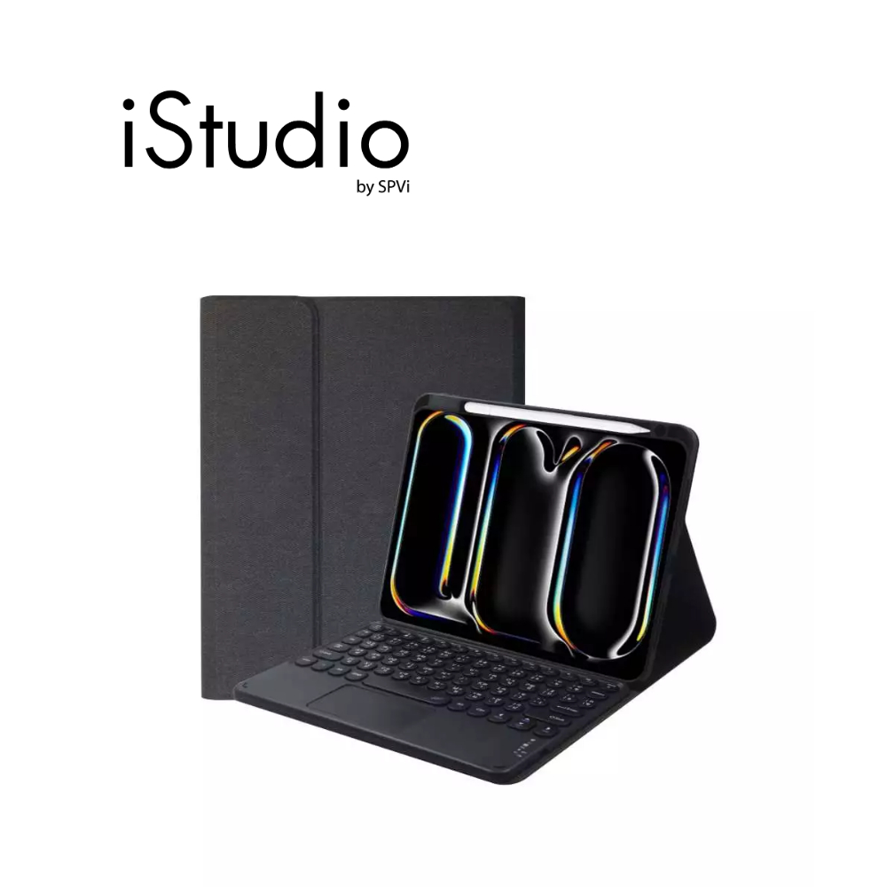 เคส Just Must iPad Air6 11 (2024) Folio Case with Keyboard Trackpad