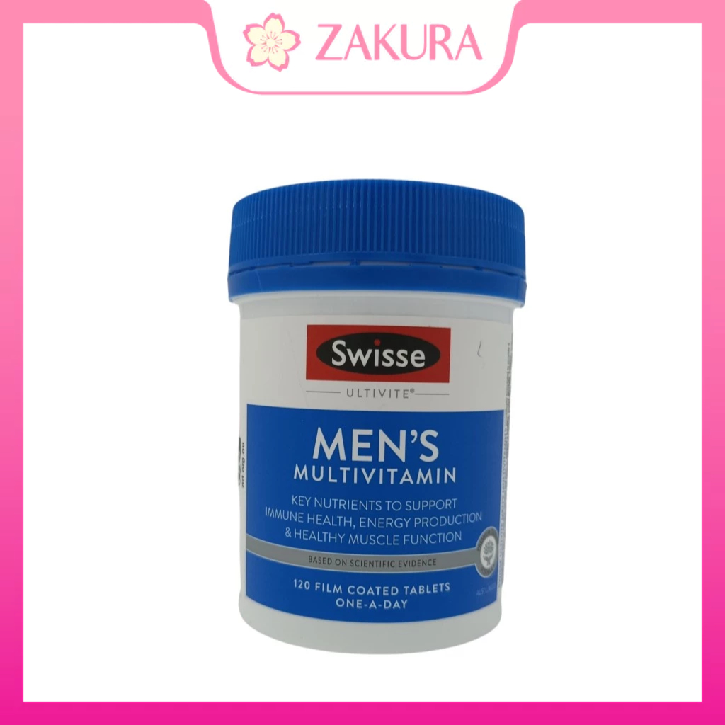 Swisse Men’s / Women’s Ultivite Multivitamin - 120 Tablets
