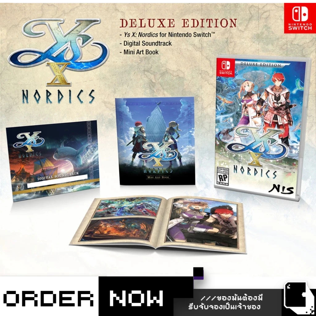 Nintendo Switch™NSW Ys X: Nordics (By ClaSsIC GaME)