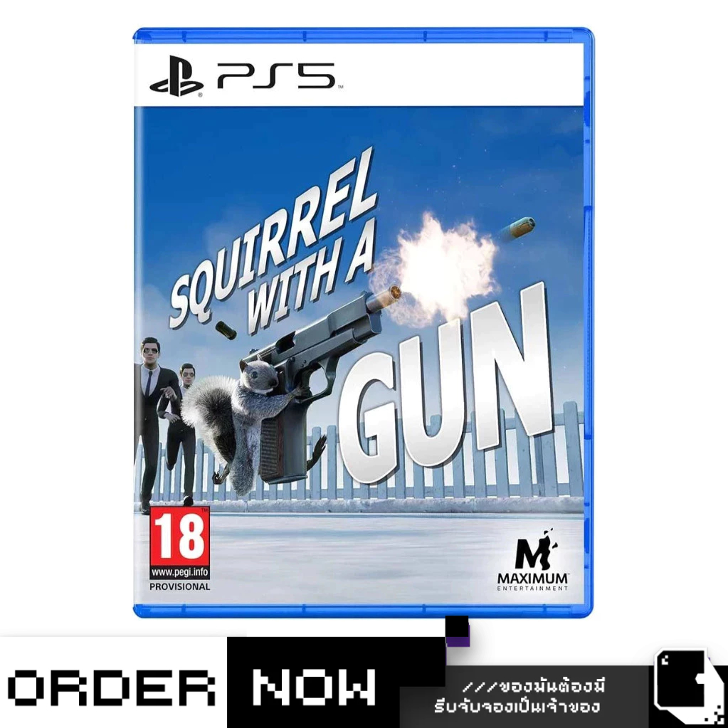 PlayStation 5™ PS5 Squirrel with a Gun (By ClaSsIC GaME)