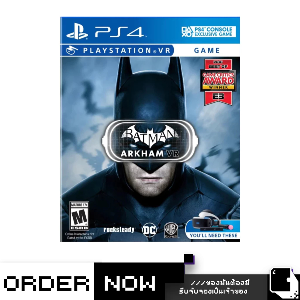 PlayStation 4™, PlayStation VR PS4 Batman: Arkham VR (By ClaSsIC GaME)