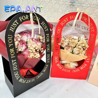 💐EPA💐กระเป๋าใส่ดอกไม้ จัดช่อดอกไม้ สำหรับเป็นของของขวัญวันสำคัญ