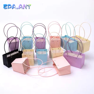 🌈EPA🌈กระเป๋าจัดดอกไม้ ใส่ดอกไม้ กระัเป๋าหูหิ้ว กระดาษหนา
