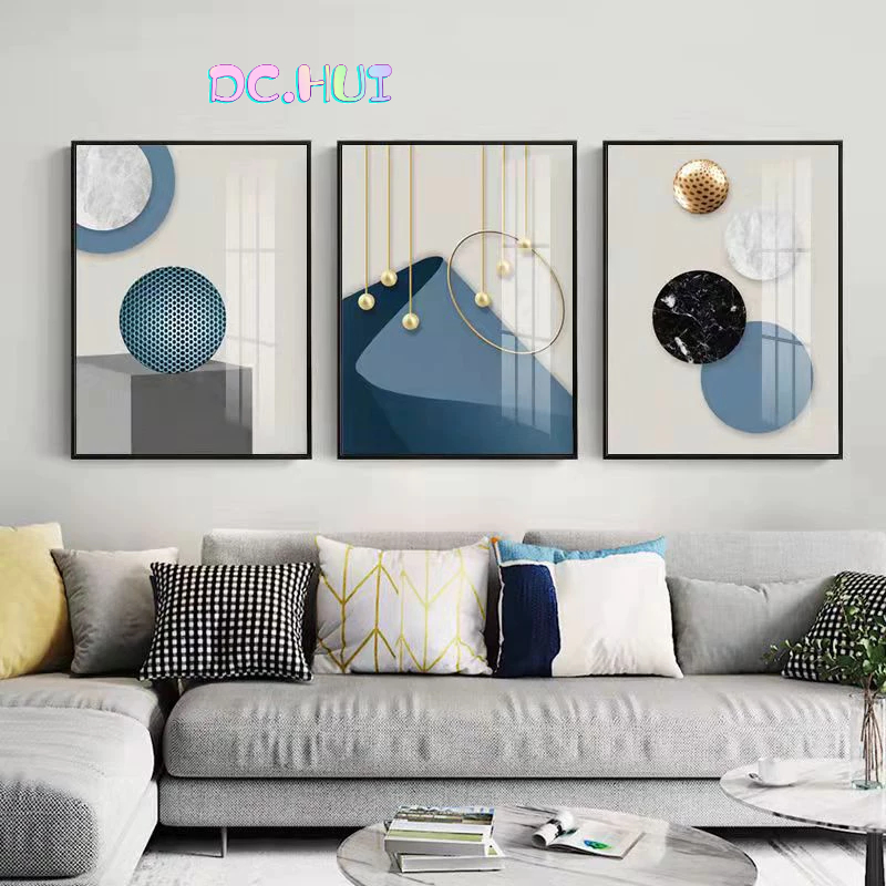 🌎DC.HUI 🌎 ชุดรูปภาพ 3รูปพร้อมกรอบ กรอบรูป ภาพติดผนัง รูปภาพ ภาพตกแต่ง ภาพแขวนผนัง ภาพพิมพ์ลาย วอลเปเปอร์พร้อมกรอบ