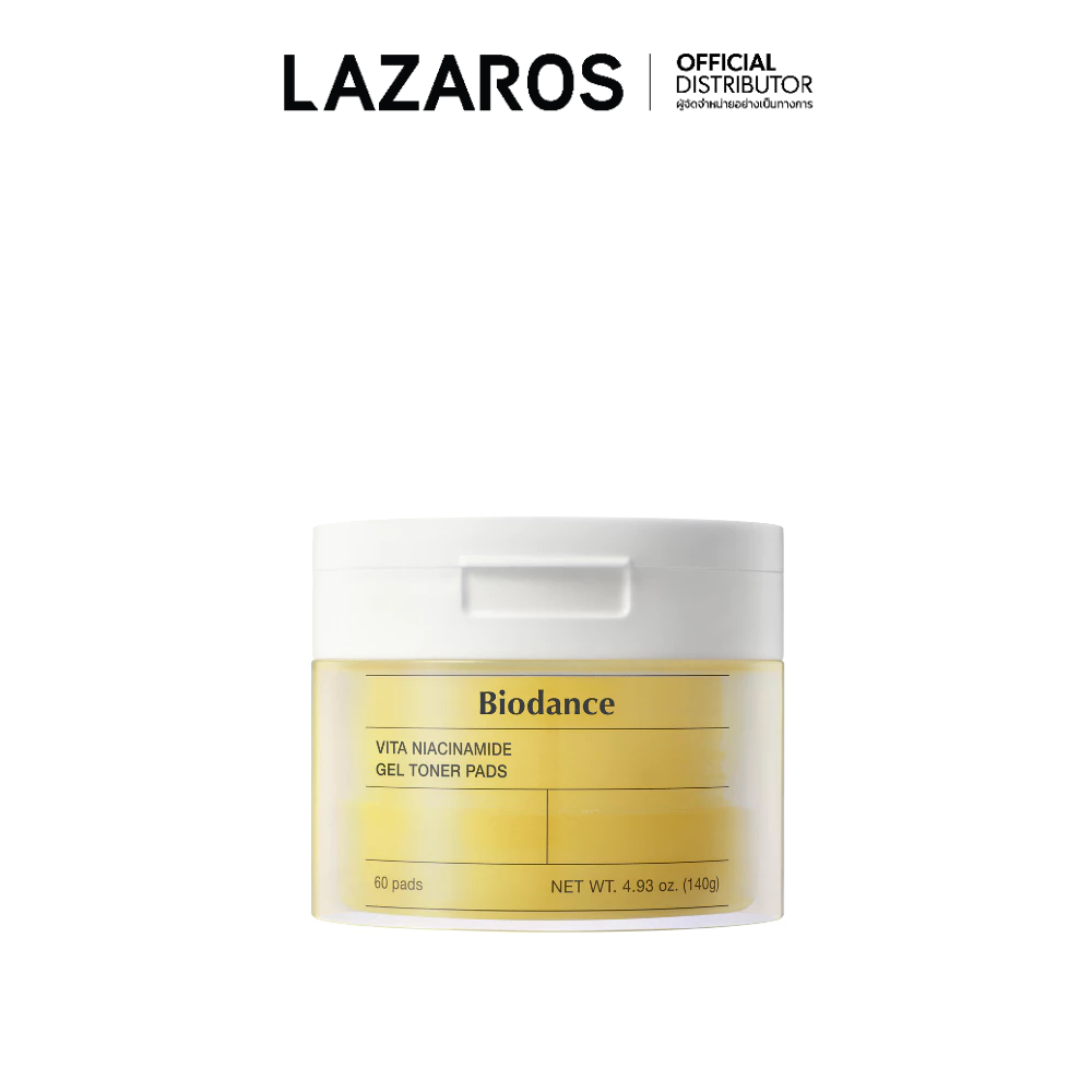 BIODANCE Vita Niacinamide Gel Toner Pads 140g (60 pads)