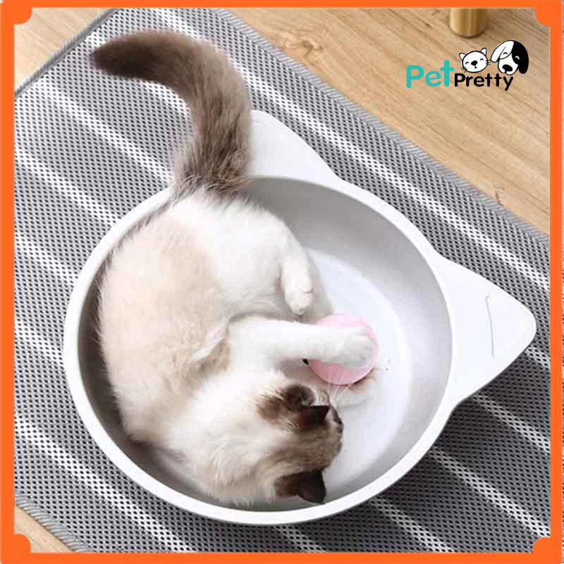 CC ที่นอนสัตว์เลี้ยง ที่นอนเย็นอลูมิเนียม รูปหน้าแมว 2ขนาด (ที่นอนแมวเย็น กะทะแมวเย็น GI888,  GI889)