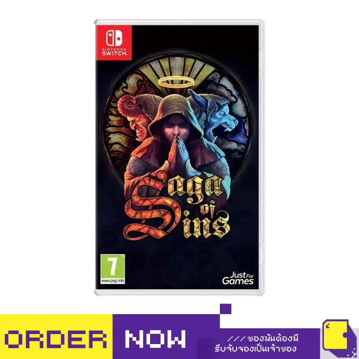 [+..••] พร้อมส่ง ผ่อน 0% | NSW SAGA OF SINS (เกม Nintendo Switch™ 🎮)