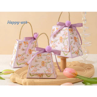 🌹 🌹สินค้าใหม่ 🌹 🌹กล่องของขวัญ ลายดอกไม้ ใส่ของขวัญ ของชำร่วย