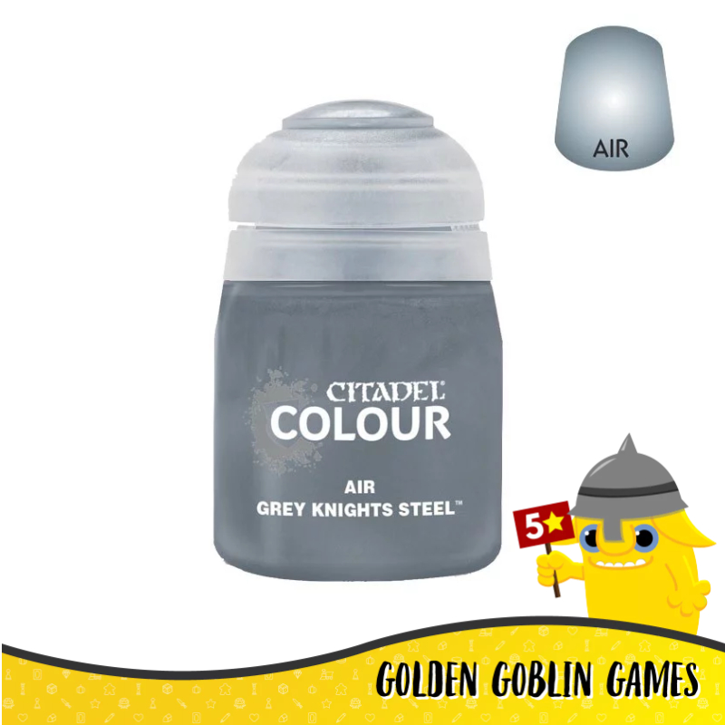 Citadel Air Paint: Grey Knights Steel (O14)
