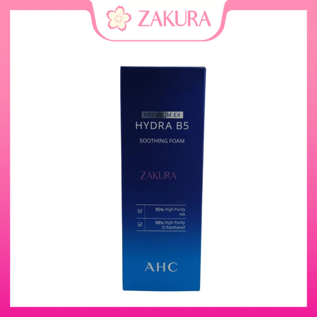 AHC Premium EX Hydra B5 Soothing Foam 180ml