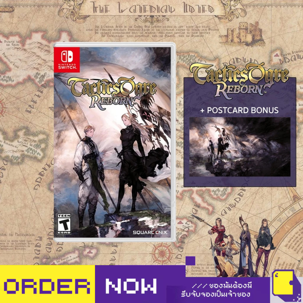 [+..••] พร้อมส่ง ผ่อน 0% | NSW TACTICS OGRE: REBORN (ENGLISH) (เกม Nintendo Switch™ 🎮)