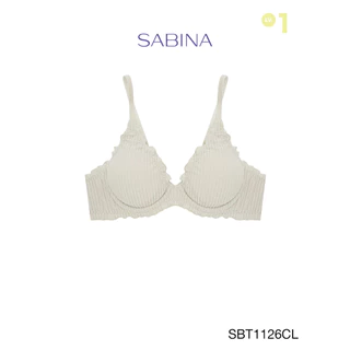 SABINA l Maggie Mae Call Me Your Darling เสื้อชั้นในมีโครง รหัส SBT1126CL - สีครีม