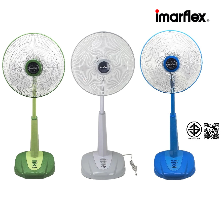 IMARFLEX_1 พัดลม สไลด์ 16 นิ้ว IF-781