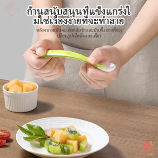 IVORYBABY ช้อน ช้อนปลายนิ่ม ช้อนเด็ก ช้อนซิลิโคน ช้อนอาหารเด็ก ทำจากซิลิโคน BPA Free ปลายนุ่มนิ่ม และงอได้