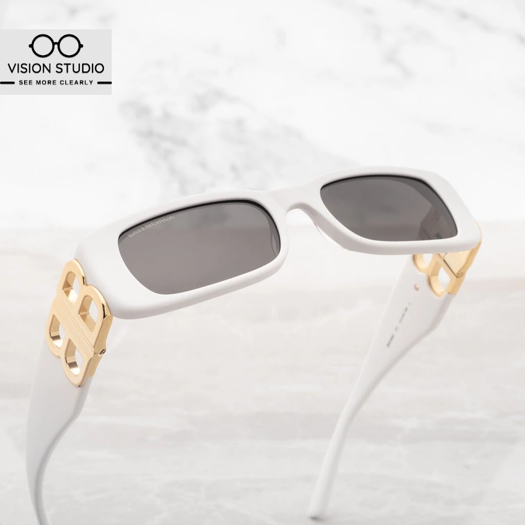 แว่นกันแดด Balenciaga Dynasty Rectangle BB0096S 011