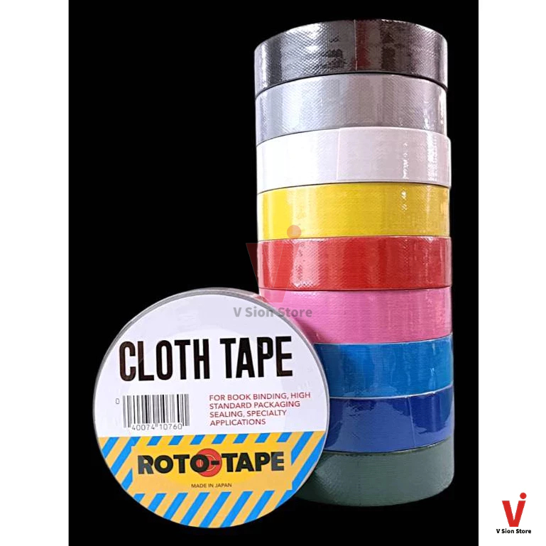 ROTO TAPE Cloth Tape 1" x 10yds เทปผ้า เทปกาว