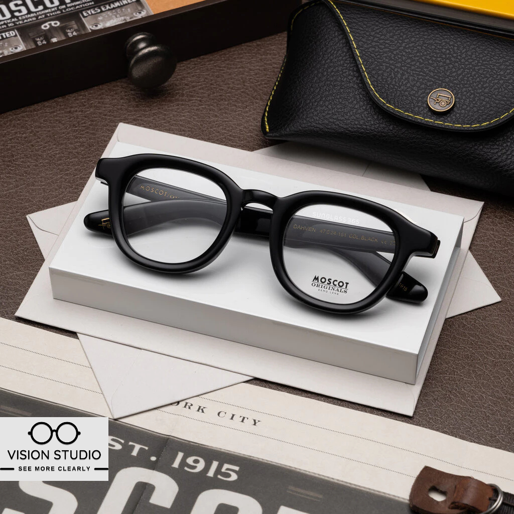 แว่นสายตา Moscot Dahven Black