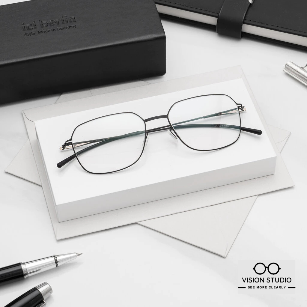 กรอบแว่น IC BERLIN Rey Black