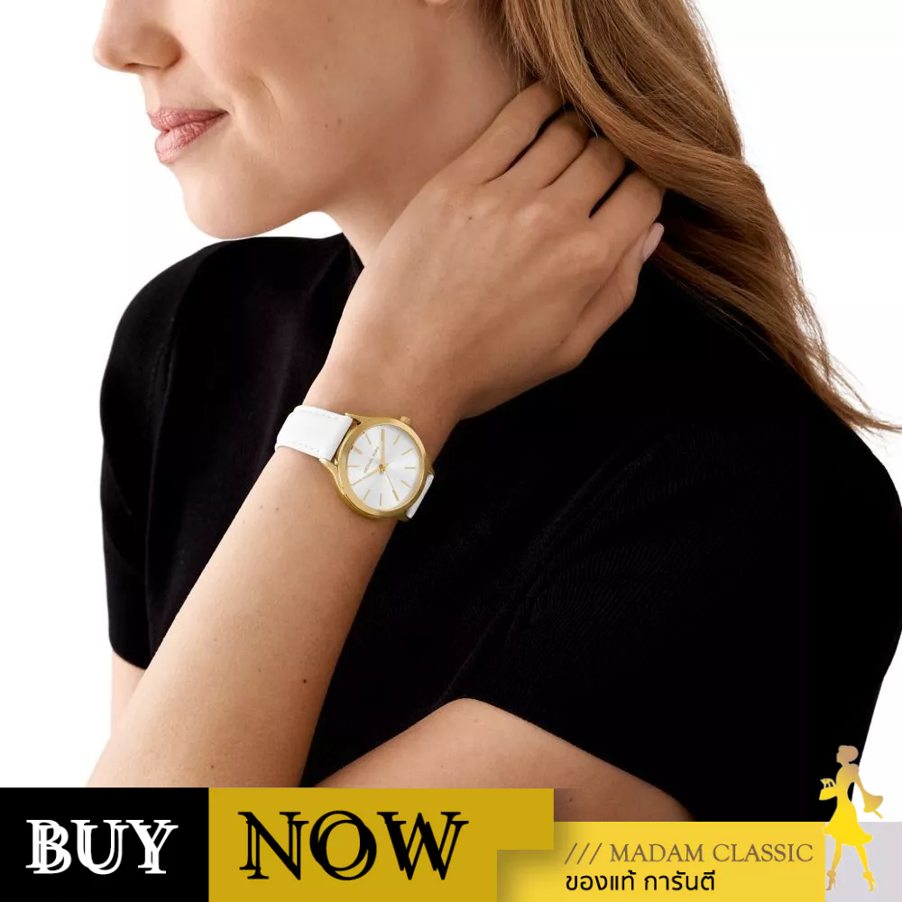 นาฬิกาข้อมือผู้หญิง MK Michael Kors MK7466 Slim Runway Women Watch 38 mm. [MK7466]