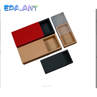 🌈EPA🌈กล่องลิ้นชัก กล่องขวัญ เซอร์ไพร์ซ ใส่ขนม จัดเบรค กล่องสไลด์ ใส่ของขวัญ บรรจุภัณฑ์