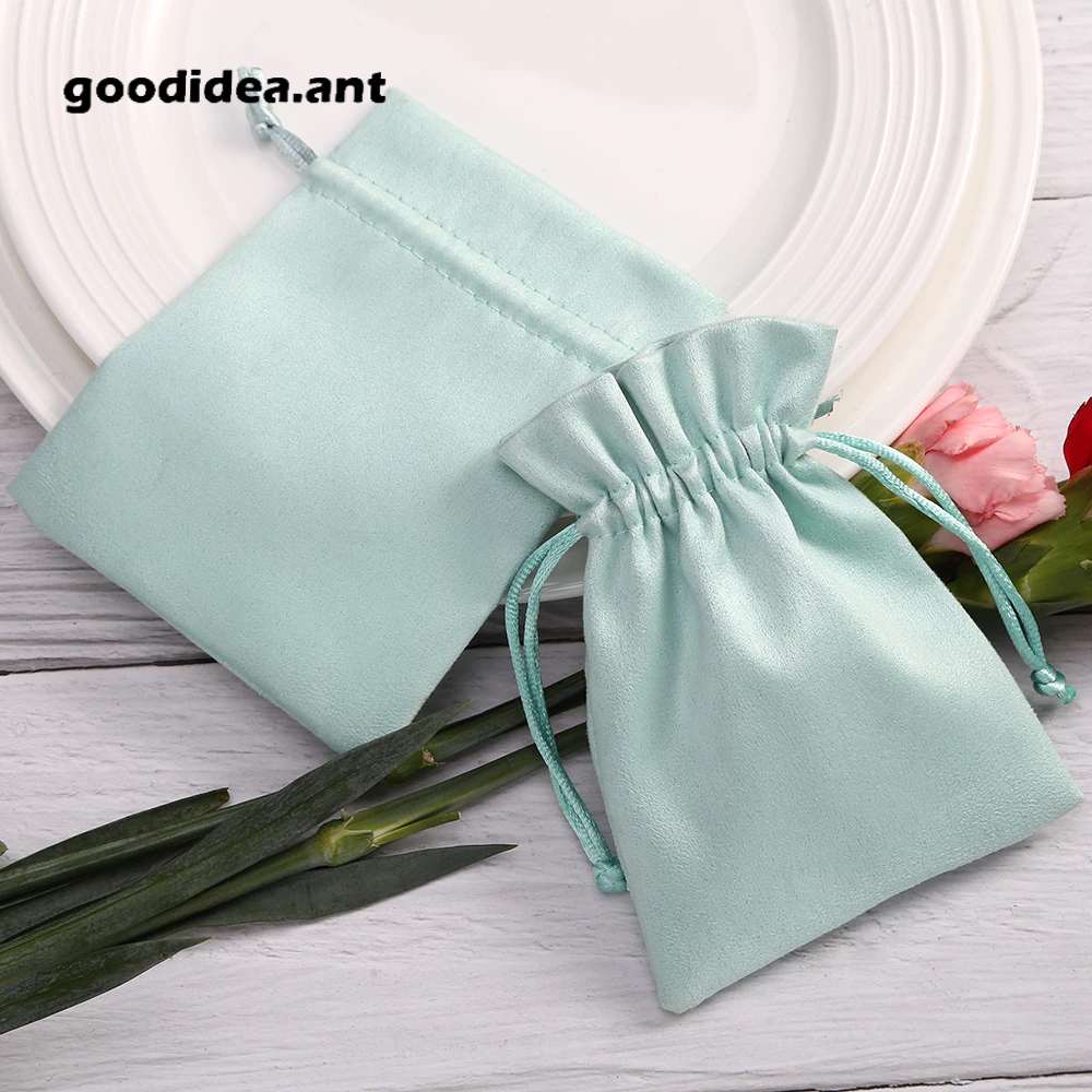 GIDA✏️ ถุงผ้าหูรูด ถุงกำมะหยี่ แบบนุ่ม  กระเป๋าผ้าใส่ของ ขวัญ เครื่องประดับ ถุงผ้า