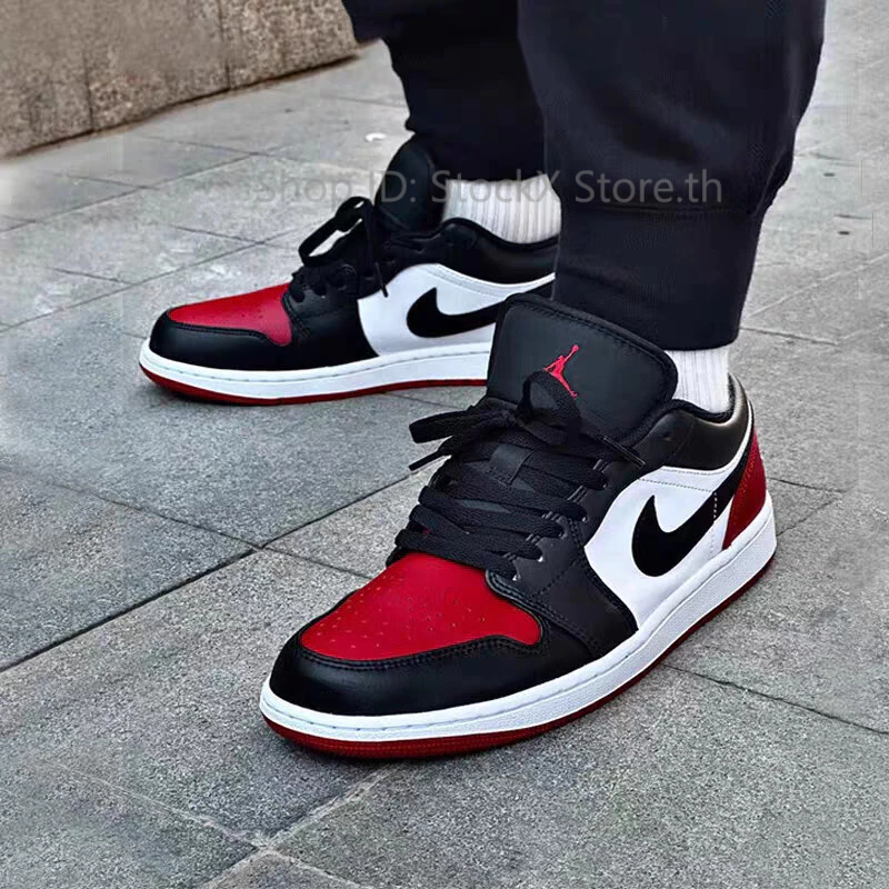【ของแท้ 100%】ℕ𝕀𝕂𝔼Original LOW AJ1 JORDAN1 ไนกี้รองเท้าผู้ชาย|รองเท้าผู้หญิง🚩พร้อมส่งของแท้/รับประกัน 1 ปี