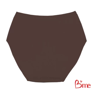 B'me กางเกงในเอวกลางผ้า Cotton รุ่น ME7A81 สีน้ำตาลเข้ม สีเทากลาง สีพีช