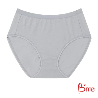 B'me กางเกงในเอวกลางผ้า Cotton รุ่น ME7A81 สีน้ำตาลเข้ม สีเทากลาง สีพีช