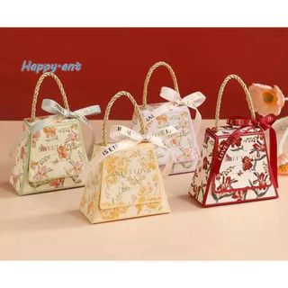 🌹 🌹สินค้าใหม่ 🌹 🌹กล่องของขวัญ ลายดอกไม้ ใส่ของขวัญ ของชำร่วย