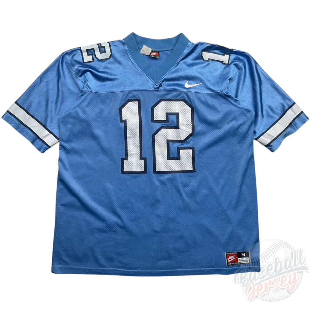 เสื้ออเมริกันฟุตบอล Vintage 90’s Nike Team Sports North Carolina Tarheels NCAA  Size M/54
