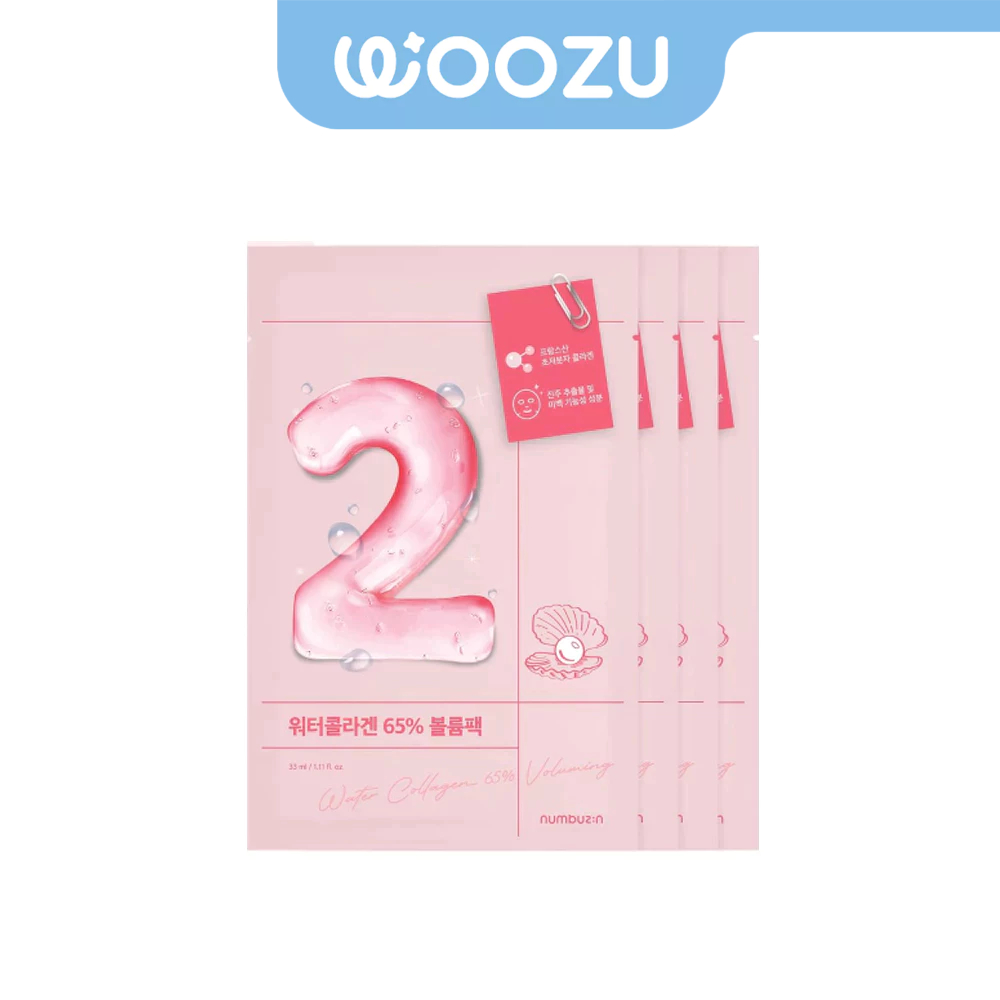 numbuzin No.2 Water Collagen 65% Voluming Sheet Mask 33ml