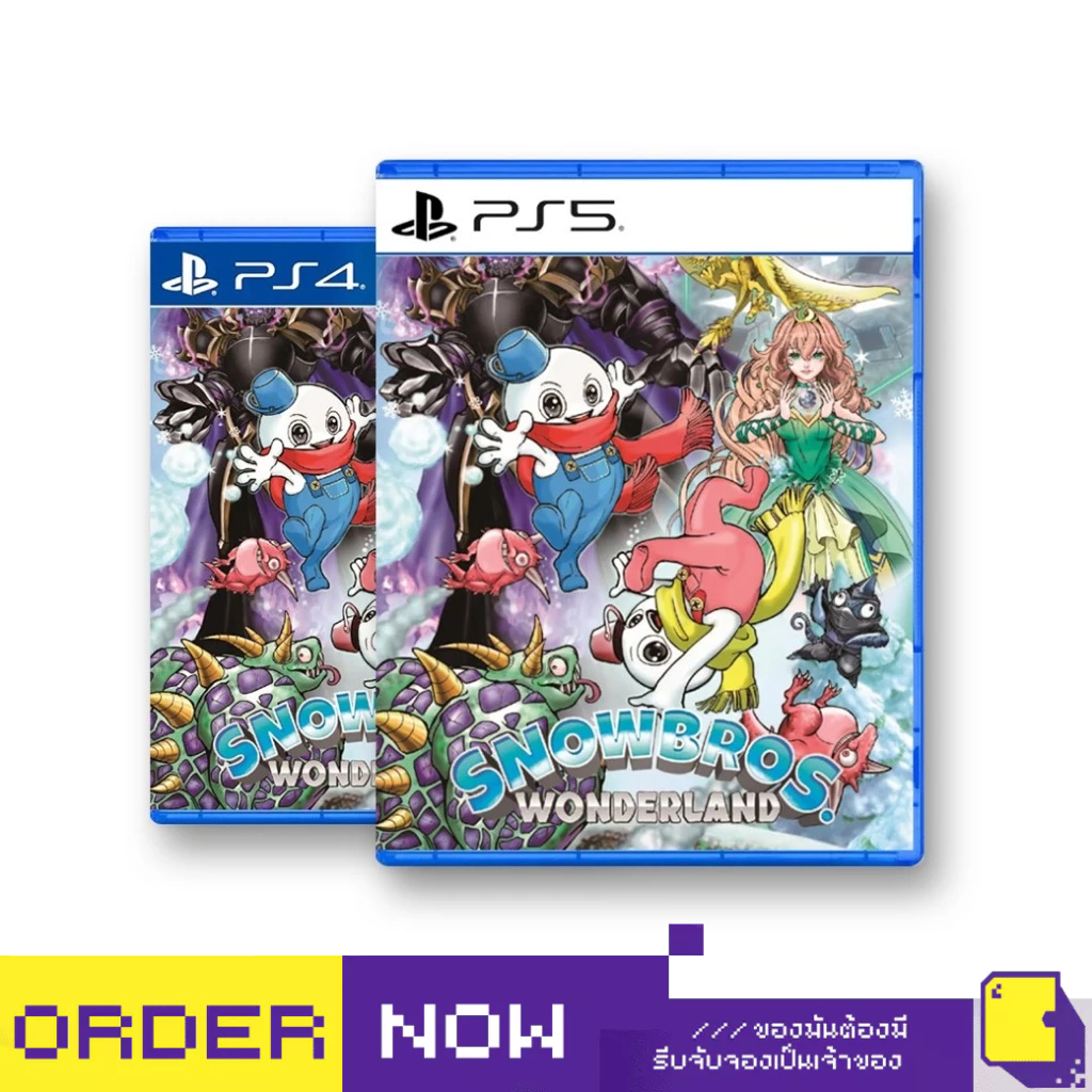 [+..••] พร้อมส่ง | PS4 / PS5 SNOW BROS. WONDERLAND (เกม PlayStation™🎮)