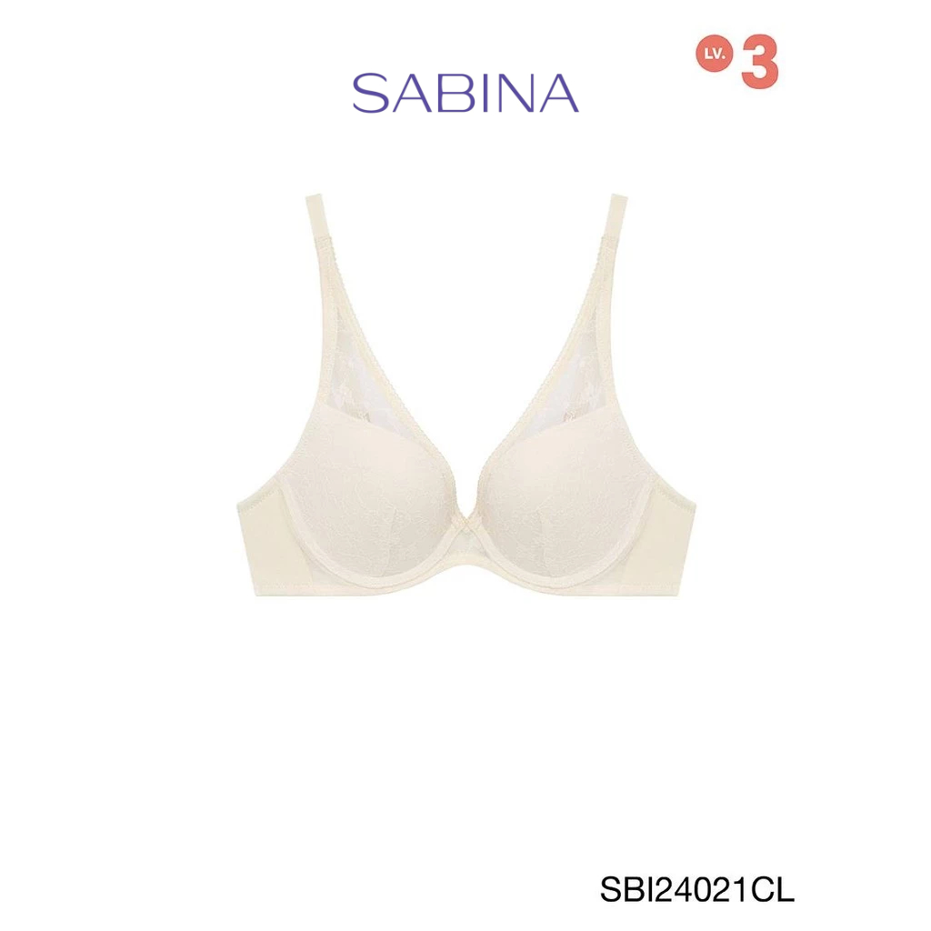 Sabina Modern V Level 3 เสื้อชั้นใน  มีโครง รหัส SBI24021CL – สีเนื้ออ่อน