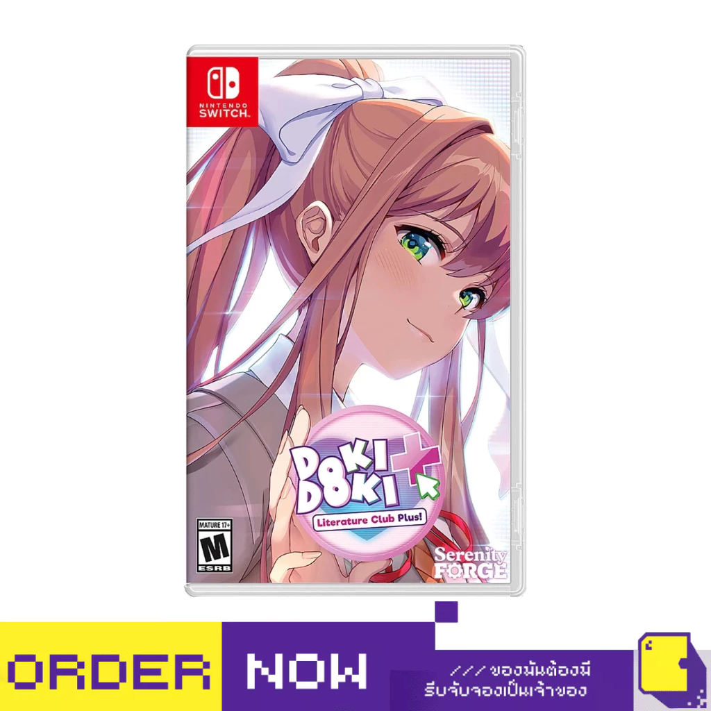 [+..••] พร้อมจัดส่ง !!  | NSW DOKI DOKI LITERATURE CLUB PLUS! (เกมส์  Nintendo Switch™ 🎮)