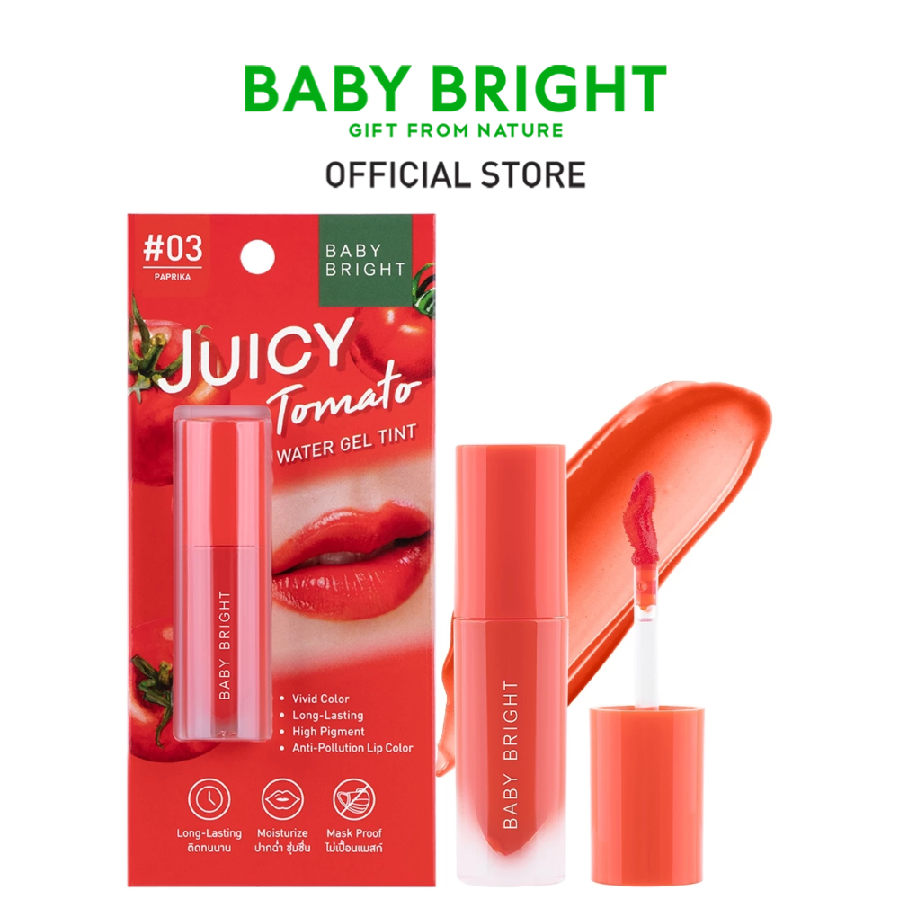 Baby Bright จูซี่โทเมโทวอเตอร์เจลทินท์ 2.5g