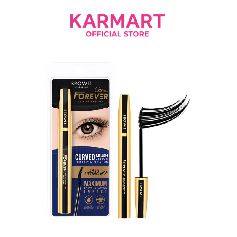 Browit ฟอร์เอเวอร์แลชอัพมาสคาร่า 5.5g บราวอิท #คลาสสิคแบล็ค
