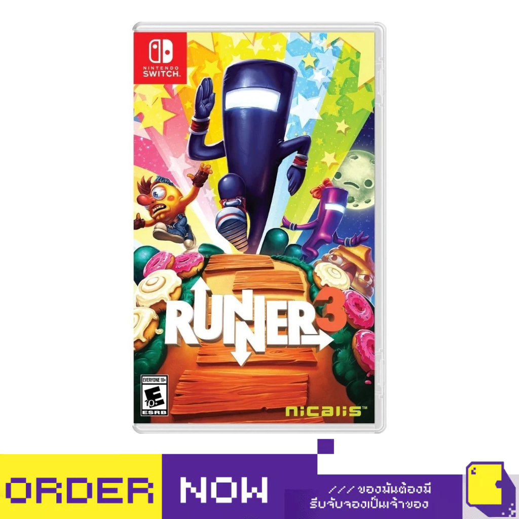 [+..••] พร้อมส่ง | NSW NINTENDO SWITCH™ RUNNER3 (เกม Nintendo Switch™ 🎮)