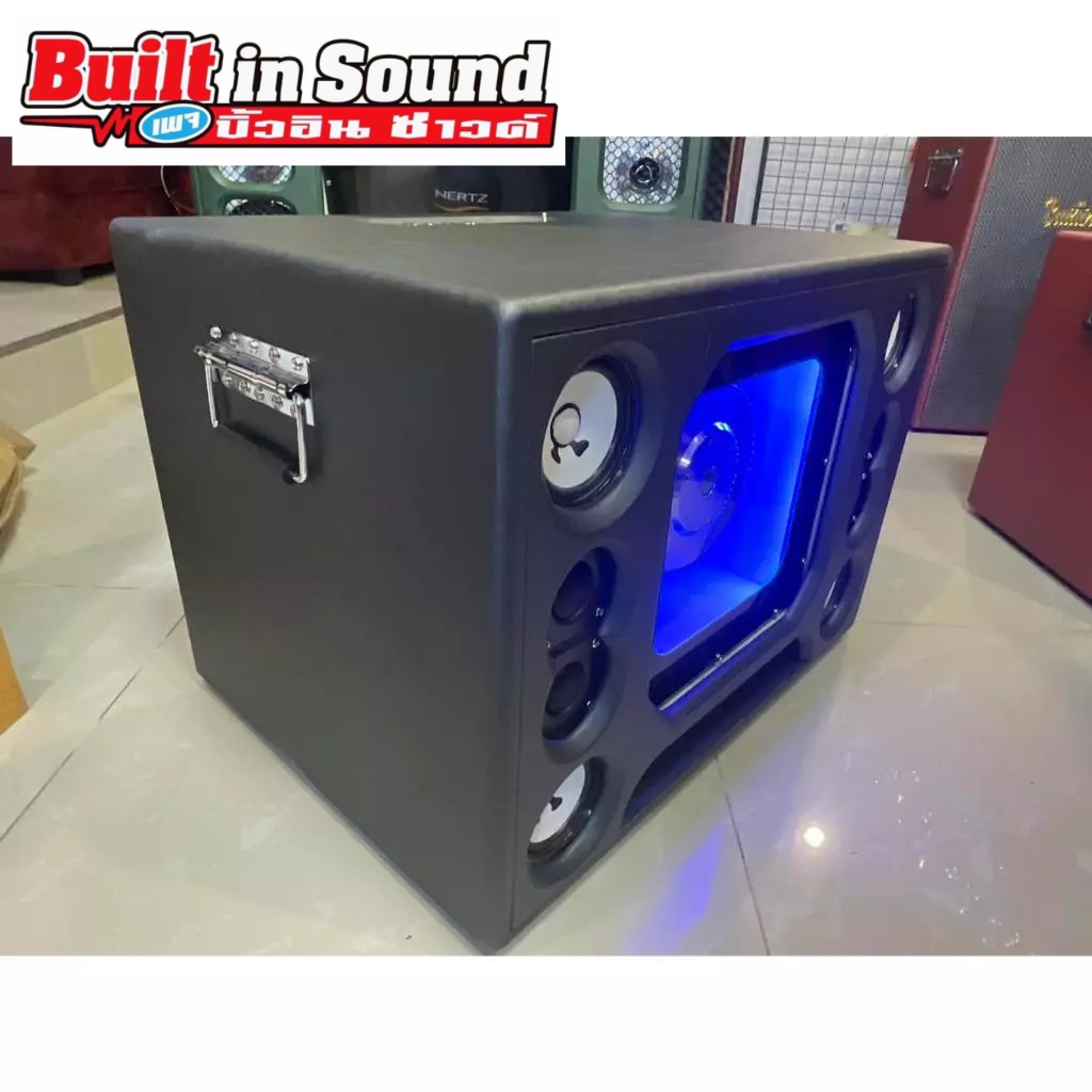 ตู้ลำโพงบลูทูธ ดอกซับ 12” แบนพาส [มิกกี้เมาส์] – เบสหนักแน่น กระหึ่มทุกจังหวะ!