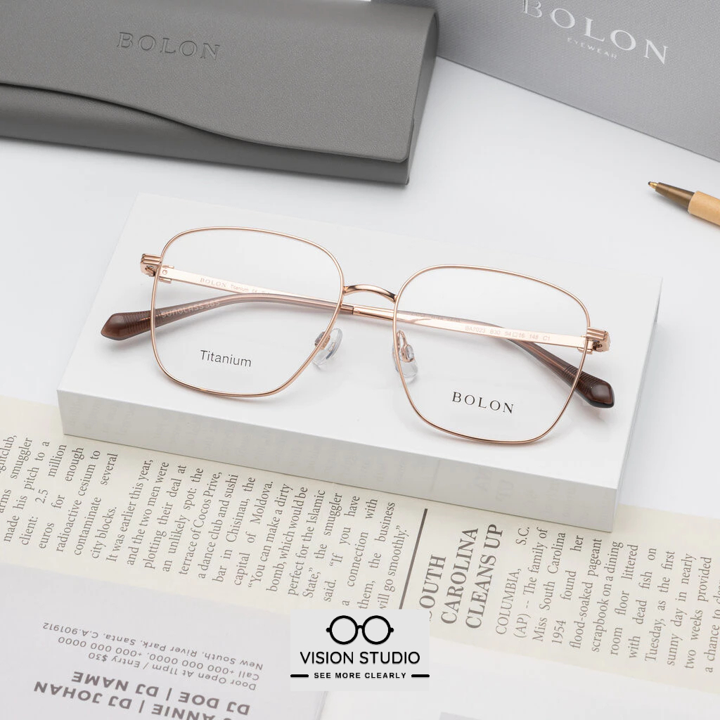 แว่นสายตา BOLON รุ่น Montreal BA7023 B30 Rose Gold