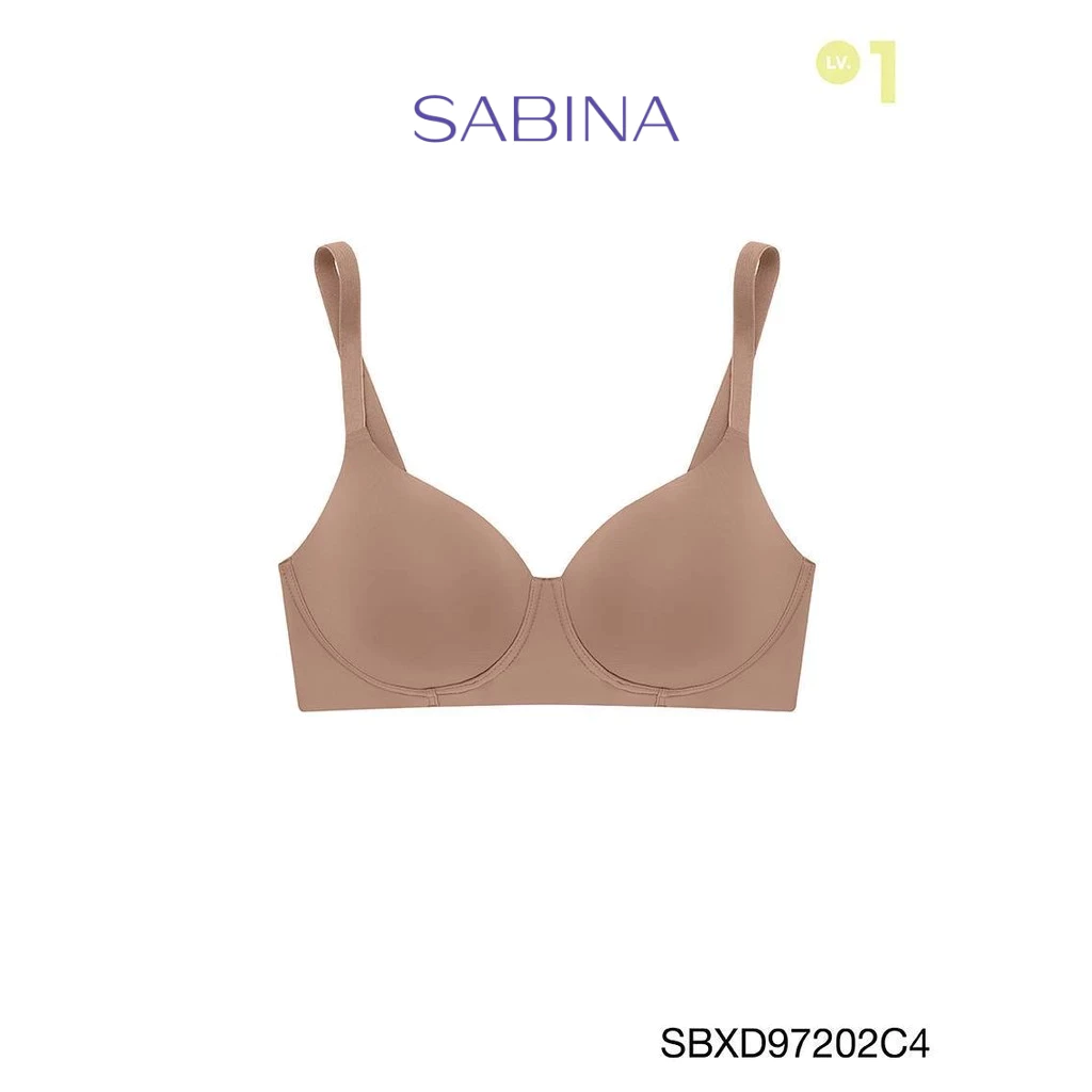 [Online Exclusive] SABINA BRALESS | PERFECT BRA เสื้อชั้นในไม่มีโครง Seamless Fit รหัส SBXD97202C4 สีเนื้อแทน