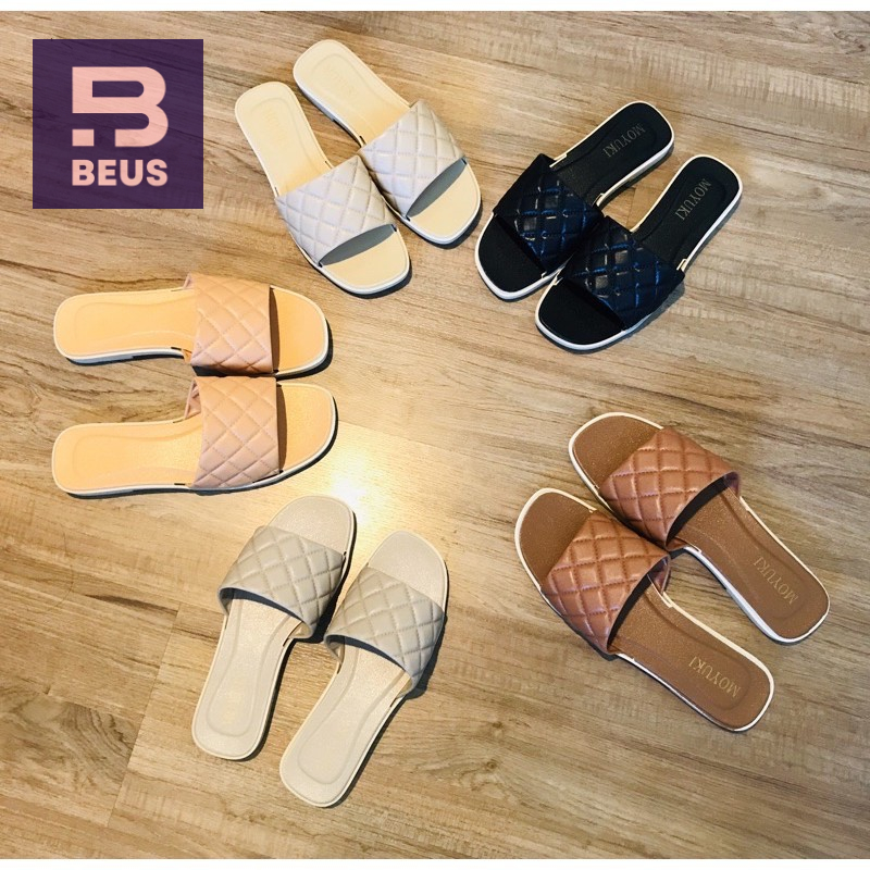 LLรองเท้าแตะแบบสวม แนะนำเพิ่ม1ไซส์ รองเท้าแฟชั่นสไตล์เกาหลี พร้อมส่งในไทย