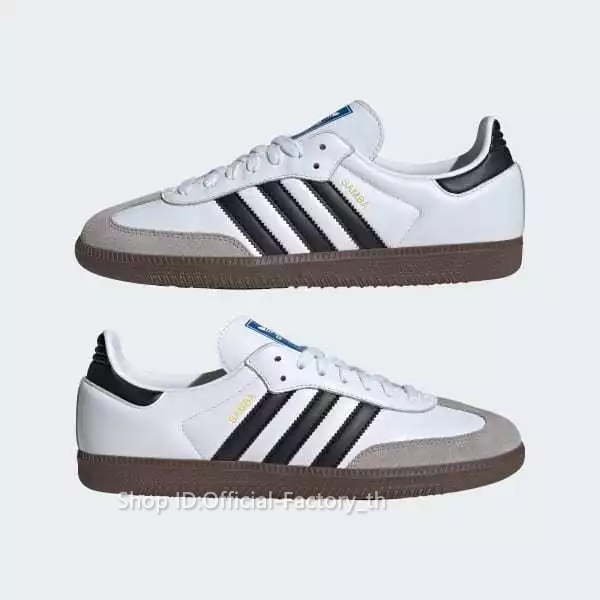 ❎ได้รับอนุญาตอย่างเป็นทางการ-ของแท้จากแบรนด์📌Authentic SAMBA OG Low รองเท้าลำลองผู้หญิง/ผู้ชาย🚀รับประกัน 1 ปี