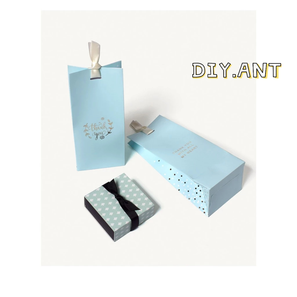 💐DIY💐 ถุงกระดาษ ซองกระดาษ ทรงสูง ของขวัญ ของชำร่วย (สินค้าพร้อมส่ง) - รูปที่ 4