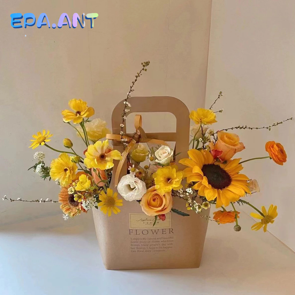 EPA กระเป๋าหูหิ้วใส่ดอกไม้ จัดดอกไม้ สำหรับใส่ดอกไม้ ราคา ถูกที่สุด ดีลบีเคเค แกลเลอรีภาพที่ 6
