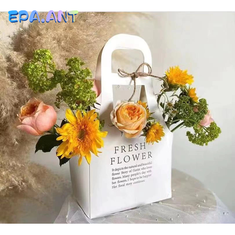 EPA กระเป๋าหูหิ้วใส่ดอกไม้ จัดดอกไม้ สำหรับใส่ดอกไม้ ราคา ถูกที่สุด ดีลบีเคเค แกลเลอรีภาพที่ 8