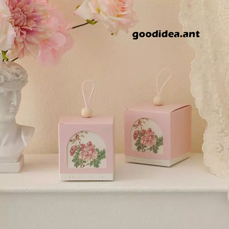GIDA✏️ กล่องของขวัญ  BOX กล่องใส่ขนม ของชำร่วย  กล่องกระดาษทรงสี่เหลี่ยม