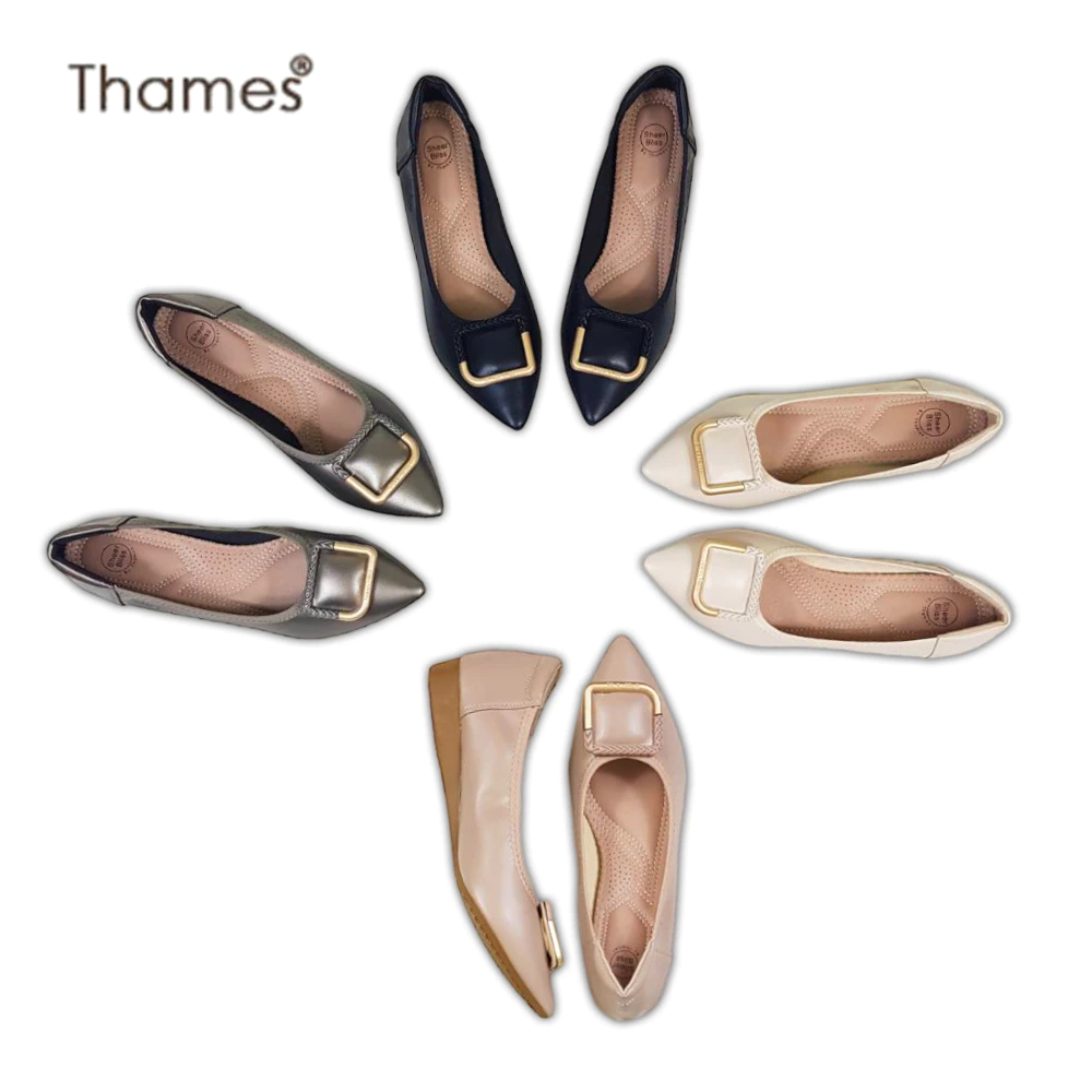 Thames(เทมส์) รองเท้าคัชชู รองเท้าใส่ทำงาน Shoes - SB31242