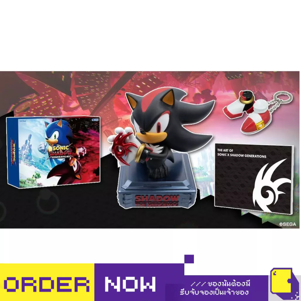 [+..••] พร้อมส่ง | PS5 SONIC X SHADOW GENERATIONS COLLECTOR'S EDITION