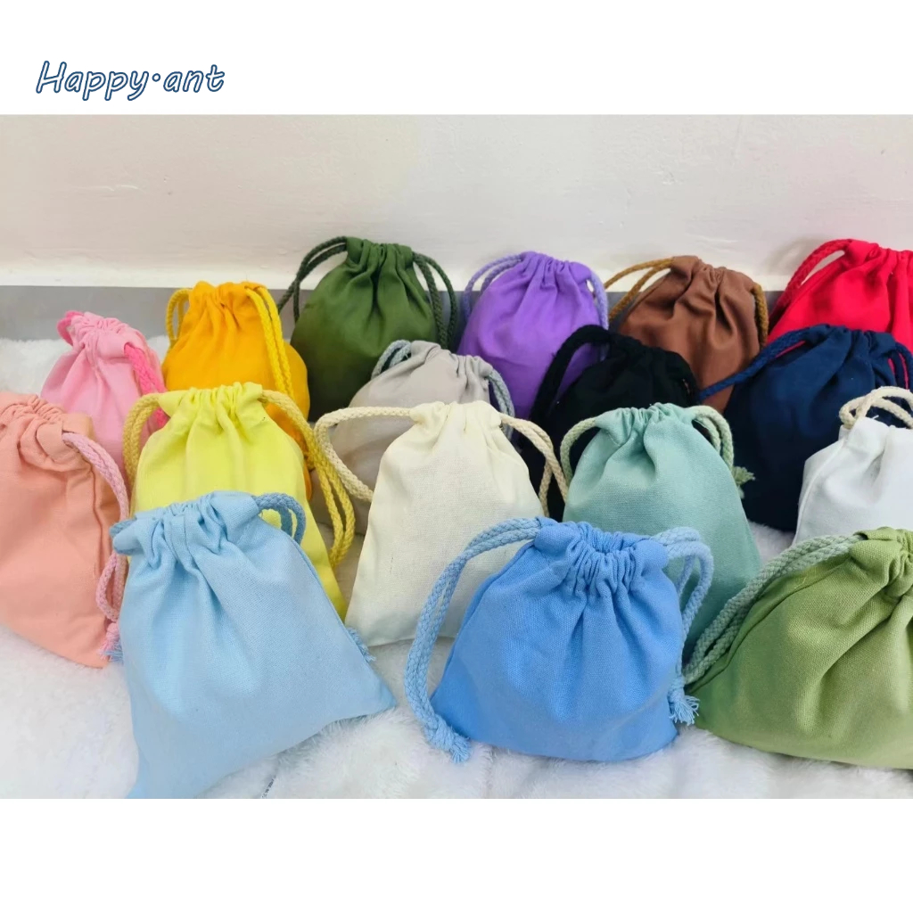 🍊🍊HP🍊🍊ถุงผ้าหูรูด ถุงผ้าลินิน เนื้อดี หนา เกรดพรีเมี่ยม กระเป๋าเชือกรูด น่ารักๆ ใส่โทรศัพท์ ราคาถูก