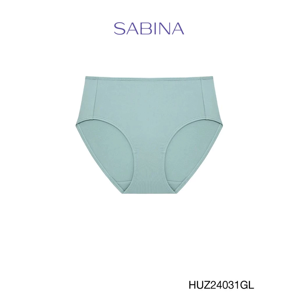 Sabina Habpy Panty กางเกงในทรงเอวสูงปานกลาง รหัส HUZ24031GL - สีเขียวอ่อน